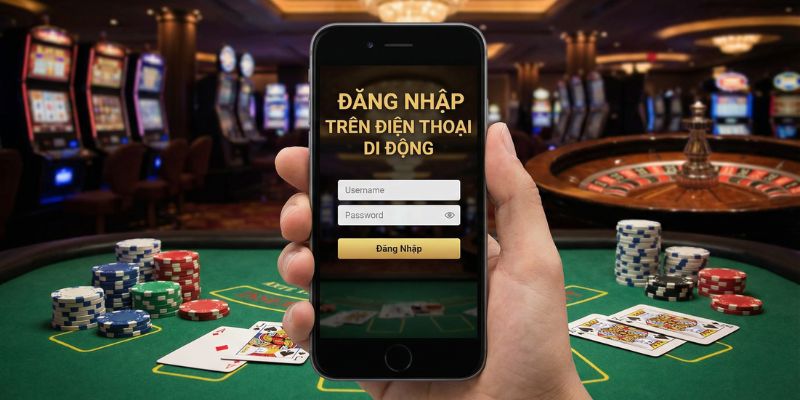 ĐĂNG NHẬP TRÊN ĐIỆN THOẠI DI ĐỘNG