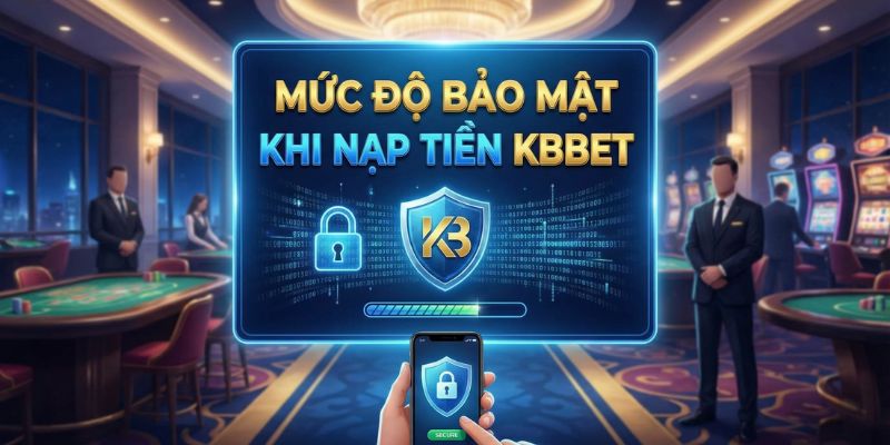 MỨC ĐỘ BẢO MẬT KHI NẠP TIỀN KBBET